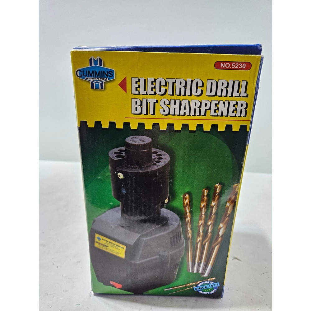 Cummins Industrial Tools No. 5230 Electric Drill Bit Sharpener 1600 RPM 70W - Picture 4 of 12